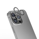 PSR Aksesuar iPhone Mikro Kamera Lens Koruyucu – Ultra Şeffaf 9H Sertlik, AR Kaplama, Çizilme ve Darbe Dayanıklı, İnce Tasarım Mikro Lens Koruma (Gri, iPhone 16 Pro)