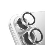 PSR Aksesuar iPhone Mikro Kamera Lens Koruyucu – Ultra Şeffaf 9H Sertlik, AR Kaplama, Çizilme ve Darbe Dayanıklı, İnce Tasarım Mikro Lens Koruma (Gümüş, iPhone 16 Plus)