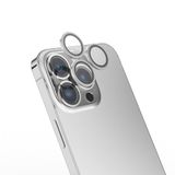 PSR Aksesuar iPhone Mikro Kamera Lens Koruyucu – Ultra Şeffaf 9H Sertlik, AR Kaplama, Çizilme ve Darbe Dayanıklı, İnce Tasarım Mikro Lens Koruma (Gümüş, iPhone 16 Pro)
