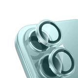 PSR Aksesuar iPhone Mikro Kamera Lens Koruyucu – Ultra Şeffaf 9H Sertlik, AR Kaplama, Çizilme ve Darbe Dayanıklı, İnce Tasarım Mikro Lens Koruma (Yeşil, iPhone 16 Plus)