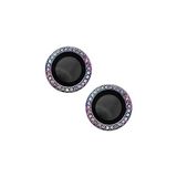 PSR Aksesuar iPhone Serisi CL-06 Kamera Lens Koruyucu – Renkli Taşlı Tasarım, Temperli Cam, Kırılma Önleyici, Toz ve Sıvı Koruması, Yüksek Çözünürlük (Colorful, iPhone 14 Plus)