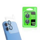 PSR Aksesuar iPhone Serisi CL-07 Kamera Lens Koruyucu – Temperli Cam, Kırılma Önleyici, Toz ve Sıvı Koruması, Yüksek Çözünürlük, Parmak İzi Bırakmaz (Açık Mavi, iPhone 16)