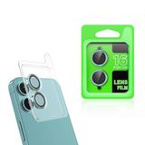 PSR Aksesuar iPhone Serisi CL-07 Kamera Lens Koruyucu – Temperli Cam, Kırılma Önleyici, Toz ve Sıvı Koruması, Yüksek Çözünürlük, Parmak İzi Bırakmaz (Açık Yeşil, iPhone 16 Plus)