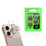 PSR Aksesuar iPhone Serisi CL-07 Kamera Lens Koruyucu – Temperli Cam, Kırılma Önleyici, Toz ve Sıvı Koruması, Yüksek Çözünürlük, Parmak İzi Bırakmaz (Desert Titanyum, iPhone 16 Pro)