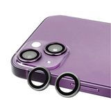 PSR Aksesuar iPhone Serisi CL-07 Kamera Lens Koruyucu – Temperli Cam, Kırılma Önleyici, Toz ve Sıvı Koruması, Yüksek Çözünürlük, Parmak İzi Bırakmaz (Koyu Gri, iPhone 14 Plus)