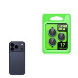 PSR Aksesuar iPhone Serisi CL-07 Kamera Lens Koruyucu – Temperli Cam, Kırılma Önleyici, Toz ve Sıvı Koruması, Yüksek Çözünürlük, Parmak İzi Bırakmaz (Lacivert, iPhone 17 Pro)