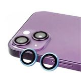 PSR Aksesuar iPhone Serisi CL-07 Kamera Lens Koruyucu – Temperli Cam, Kırılma Önleyici, Toz ve Sıvı Koruması, Yüksek Çözünürlük, Parmak İzi Bırakmaz (Mavi, iPhone 15 Plus)