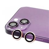 PSR Aksesuar iPhone Serisi CL-07 Kamera Lens Koruyucu – Temperli Cam, Kırılma Önleyici, Toz ve Sıvı Koruması, Yüksek Çözünürlük, Parmak İzi Bırakmaz (Pembe, iPhone 15)