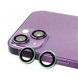PSR Aksesuar iPhone Serisi CL-07 Kamera Lens Koruyucu – Temperli Cam, Kırılma Önleyici, Toz ve Sıvı Koruması, Yüksek Çözünürlük, Parmak İzi Bırakmaz (Yeşil, iPhone 15 Plus)