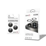 PSR Aksesuar iPhone Serisi CL-12 Premium Safir Kamera Lens Koruyucu - Anti-Reflective & Parmak İzi Bırakmayan | Kolay Takılan Tam Koruma Filmi (Titanyum Gri, iPhone 16 Pro)