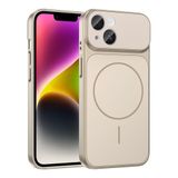 PSR Aksesuar iPhone Serisi Kılıf – M-Safe Uyumlu Kamera Korumalı Formen Kapak | Manyetik Şarj Destekli | Darbeye Dayanıklı Premium Telefon Kılıfı (Gold, iPhone 13)