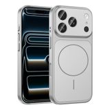 PSR Aksesuar iPhone Serisi Kılıf – M-Safe Uyumlu Kamera Korumalı Formen Kapak | Manyetik Şarj Destekli | Darbeye Dayanıklı Premium Telefon Kılıfı (Gümüş, iPhone 17 Pro Max)
