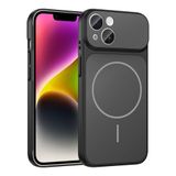 PSR Aksesuar iPhone Serisi Kılıf – M-Safe Uyumlu Kamera Korumalı Formen Kapak | Manyetik Şarj Destekli | Darbeye Dayanıklı Premium Telefon Kılıfı (Siyah, iPhone 13)