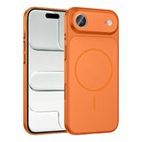 PSR Aksesuar iPhone Serisi Kılıf – M-Safe Uyumlu Kamera Korumalı Formen Kapak | Manyetik Şarj Destekli | Darbeye Dayanıklı Premium Telefon Kılıfı (Turuncu, iPhone 17 Air)