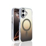PSR Aksesuar iPhone Serisi Kılıf – M-Safe Uyumlu TorosTransparan Renk Geçişli Kapak | Manyetik Şarj Destekli | TPU Kenarlı | Şeffaf Premium Telefon Kılıfı (Gri, iPhone 17)