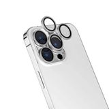 PSR Aksesuar iPhone Uyumlu Parmak İzi Bırakmayan Anti-Reflective Kamera Lens Koruyucu - Ultra İnce, Tam Kaplama (Gümüş, iPhone 16 Pro Max)