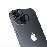 PSR Aksesuar iPhone Uyumlu Parmak İzi Bırakmayan Anti-Reflective Kamera Lens Koruyucu - Ultra İnce, Tam Kaplama (Siyah, iPhone 15 Plus)