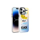 PSR aksesuar Kelimeler Desenli Zore Dragon Sert Kılıf-Kelimeler iPhone 14 Pro ile uyumlu