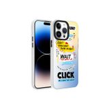 PSR aksesuar Kelimeler Desenli Zore Dragon Sert Kılıf-Kelimeler iPhone 14 Pro Max ile uyumlu