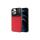 PSR aksesuar Kırmızı Emiks Kılıf-Kırmızı iPhone 12 Pro Max ile uyumlu