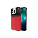PSR aksesuar Kırmızı Emiks Kılıf-Kırmızı iPhone 13 Pro Max ile uyumlu