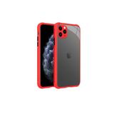 PSR aksesuar Kırmızı Kaff Kılıf-Kırmızı Iphone 11 Pro Max ile uyumlu