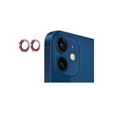 PSR aksesuar Kırmızı Swarovski Taşlı Kamera Lens Koruma Koruyucu Iphone 12 ile uyumlu