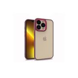PSR aksesuar Kırmızı Zore Flora Kılıf-Kırmızı iPhone 13 Pro ile uyumlu