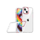 PSR aksesuar Kırmızı Zore Flora Kılıf-Kırmızı iPhone 14 Plus ile uyumlu