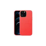 PSR aksesuar Kırmızı Zore Natura Kılıf-Kırmızı iPhone 13 Pro Max ile uyumlu