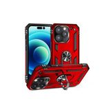PSR aksesuar Kırmızı Zore Vega Kılıf-Kırmızı iPhone 14 Pro Max ile uyumlu