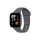 PSR aksesuar Koyu Gri KRD-81 Zore Kordon-Koyu Gri Xiaomi Redmi Watch 3 ile uyumlu