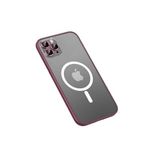 PSR aksesuar Koyu Mor Zore Mokka Wireless Kılıf-Koyu Mor iPhone 13 Pro ile uyumlu