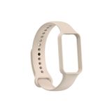 PSR aksesuar Krem KRD-87 Zore Kordon-Krem Xiaomi Amazfit Band 7 ile uyumlu