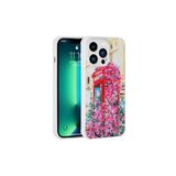 PSR aksesuar Kulübe Simli Desenli Kamera Korumalı Parlak Popy Kılıf-Kulübe iPhone 12 Pro ile uyumlu