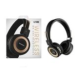 PSR Aksesuar L100 Bluetooth Kulaklık – Kablosuz ve Kablolu Kullanım, 40mm Dinamik Sürücü, CVC 6.0 Gürültü Azaltma, 9 Saat Pil Ömrü (Gold)