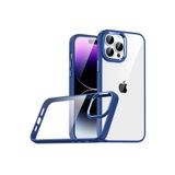 PSR aksesuar Lacivert Zore Flora Kılıf-Lacivert iPhone 14 Pro Max ile uyumlu