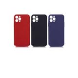 PSR aksesuar Lacivert Zore Kapp Kılıf-Lacivert iPhone 12 Pro ile uyumlu