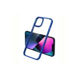 PSR aksesuar Lacivert Zore Krom Kılıf-Lacivert iPhone 12 ile uyumlu