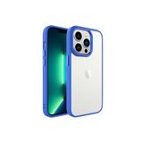PSR aksesuar Lacivert Zore Krom Kılıf-Lacivert iPhone 14 Pro ile uyumlu