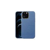 PSR aksesuar Lacivert Zore Natura Kılıf-Lacivert iPhone 12 Pro Max ile uyumlu