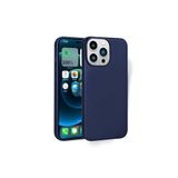 PSR aksesuar Lacivert Zore Premier Silikon Kılıf-Lacivert iPhone 14 Pro ile uyumlu