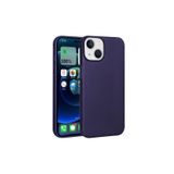 PSR aksesuar Lacivert Zore Premier Silikon Kılıf-Lacivert iPhone 15 ile uyumlu