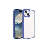 PSR aksesuar Lavendery Gray Krom Kılıf-Lavendery Gray iPhone 15 Plus ile uyumlu