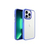 PSR aksesuar Lavendery Gray Zore Krom Kılıf-Lavendery Gray iPhone 14 Pro ile uyumlu