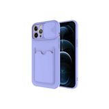 PSR aksesuar Lila Kartix Kılıf-Lila iPhone 12 Pro Max ile uyumlu