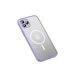 PSR aksesuar Lila Zore Mokka Wireless Kılıf-Lila iPhone 12 Pro Max ile uyumlu