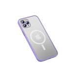 PSR aksesuar Lila Zore Mokka Wireless Kılıf-Lila iPhone 13 Pro ile uyumlu
