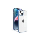 PSR aksesuar Mavi Açık Zore Sun Kılıf-Mavi Açık iPhone 14 Plus ile uyumlu