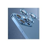 PSR aksesuar Mavi CL-02 Kamera Koruyucu-Mavi Iphone 13 Pro Max ile uyumlu